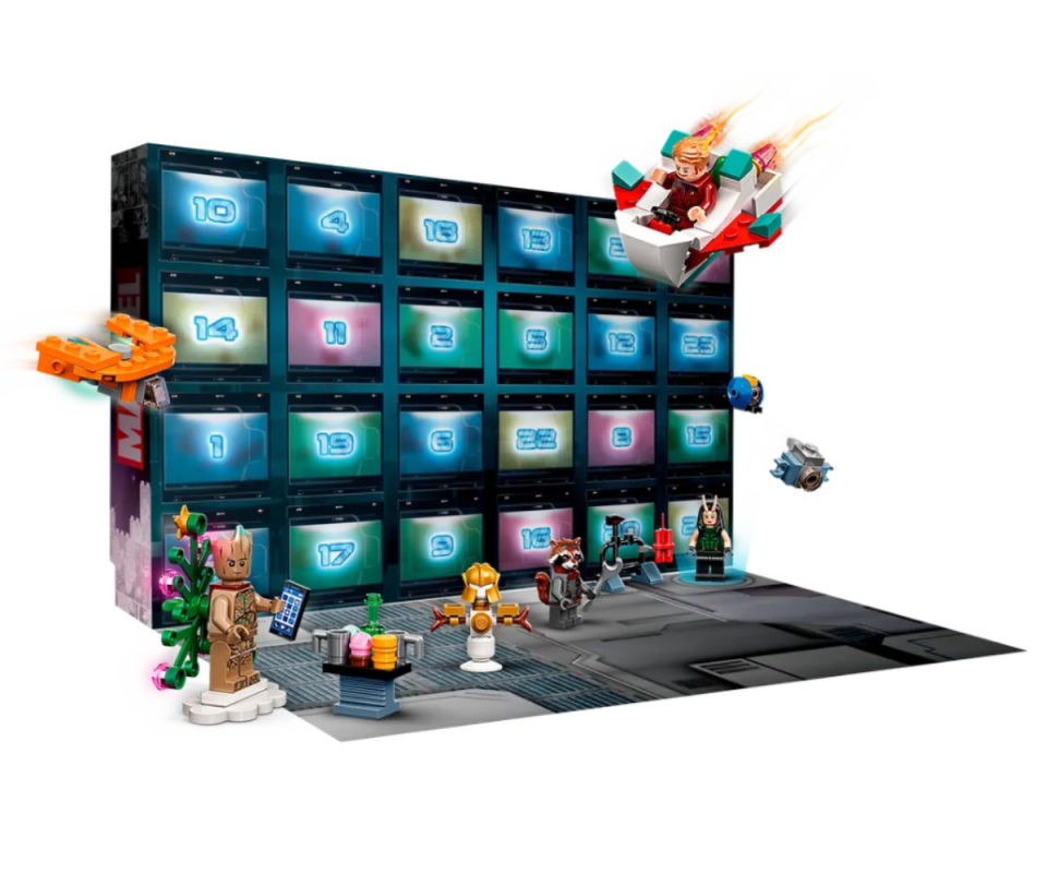 Become immersed in the other-worldly fun with the Guardians of the Galaxy LEGO advent calendar including six iconc figures to collect. Source: LEGO