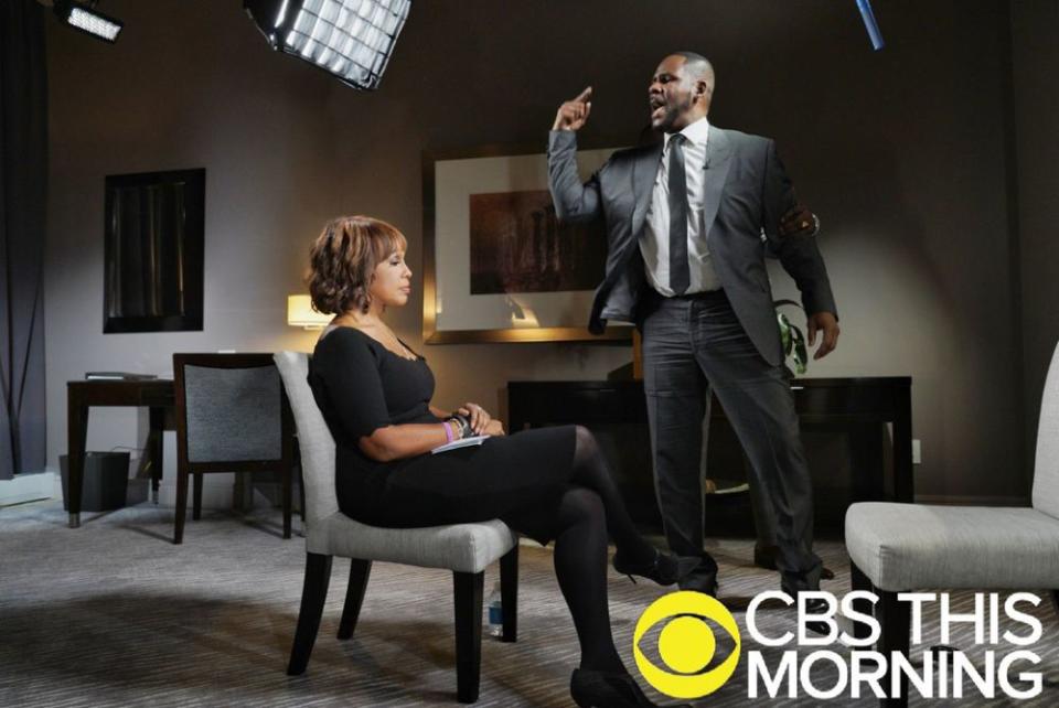Gayle King and R. Kelly