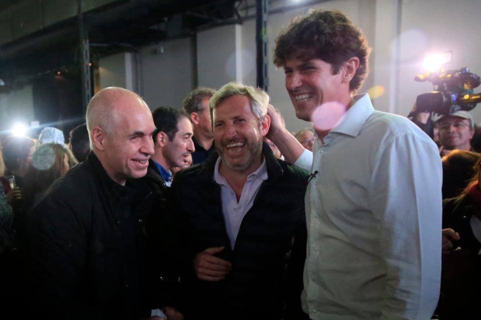 Rodríguez Larreta, Frigerio y Lousteau