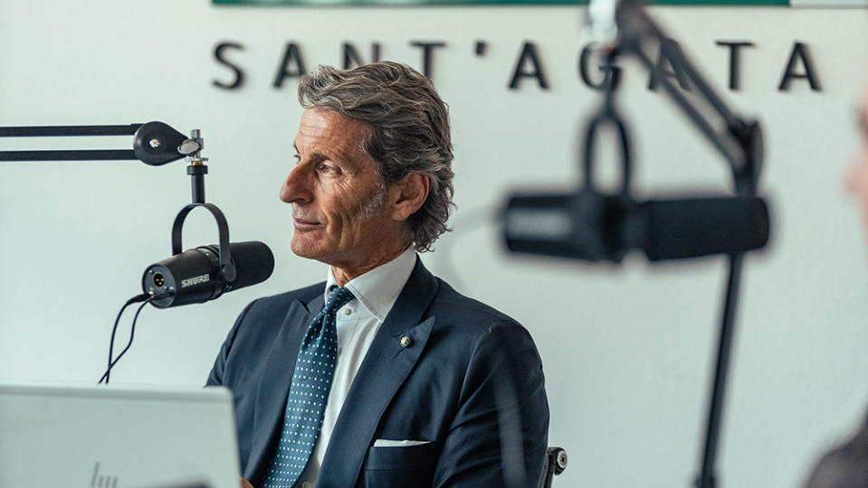 Lamborghini chairman and CEO Stephan Winkelmann