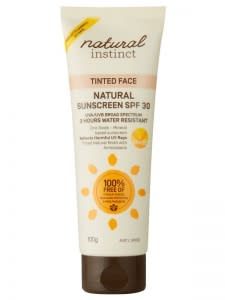 Natural Instinct tinted face sunscreen SPF 30