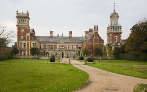 Somerleyton Hall, the family seat, near Lowerstoft, in Suffolk - Credit: David Rose/The Telegraph