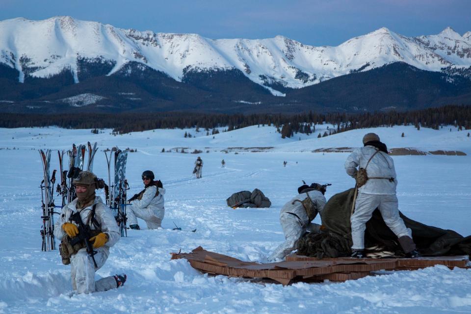 Army Special Forces Green Beret mountain warfare Colorado