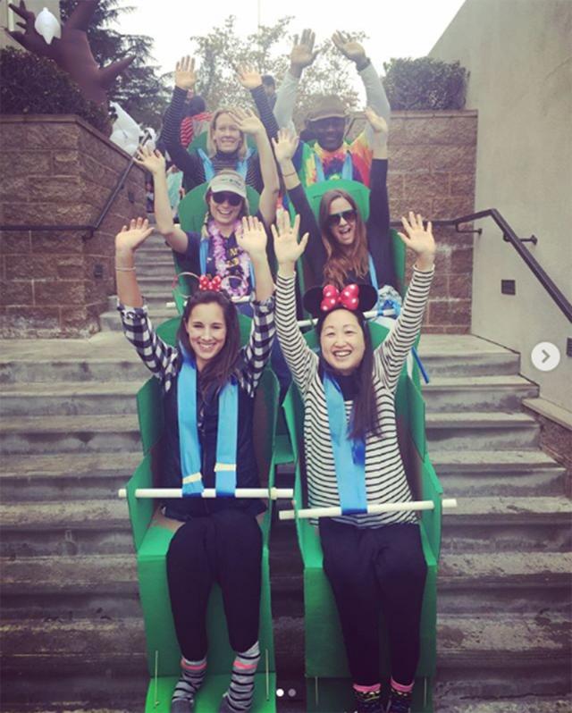 Hilarious Group Roller Coaster Costume