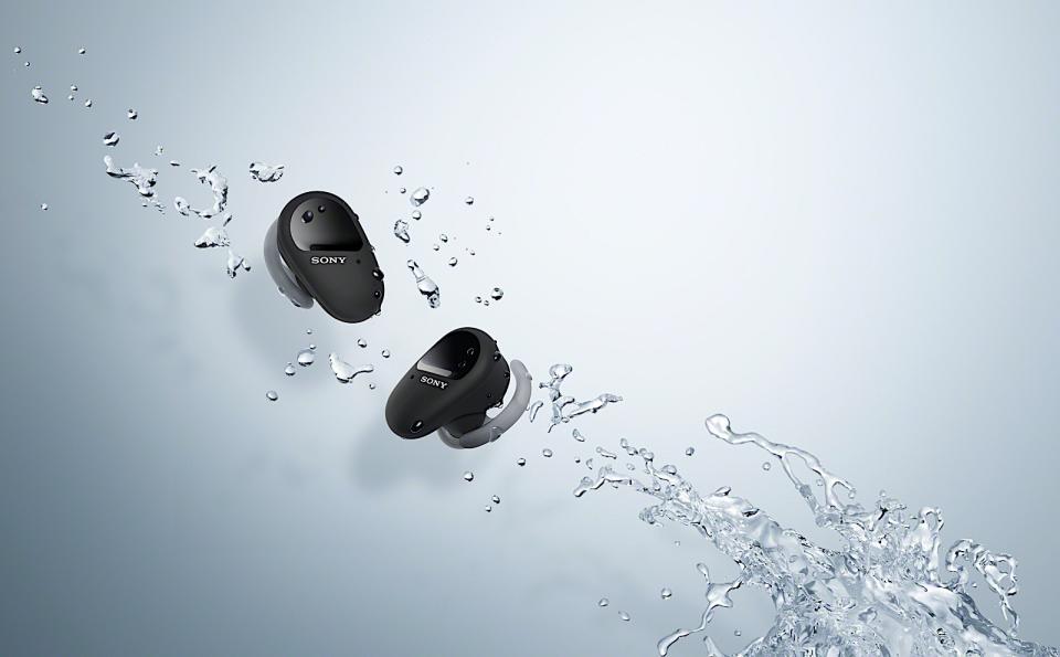 Sony WF-SP800N true wireless earbuds