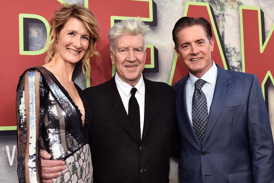 Laura Dern, David Lynch and Kyle MacLachlan