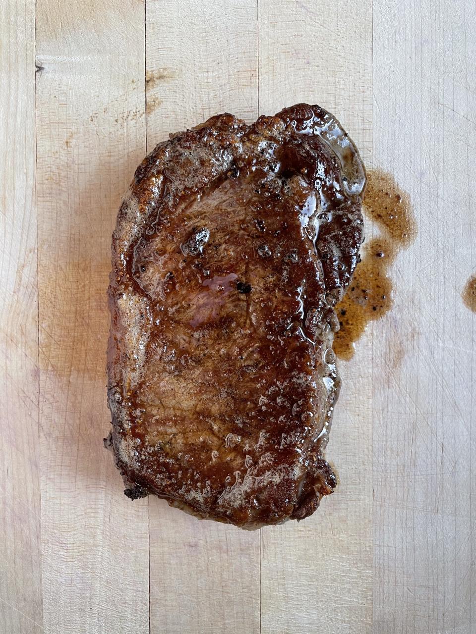 Rest your steak for approximately half the cooking time. (Katie Stilo)