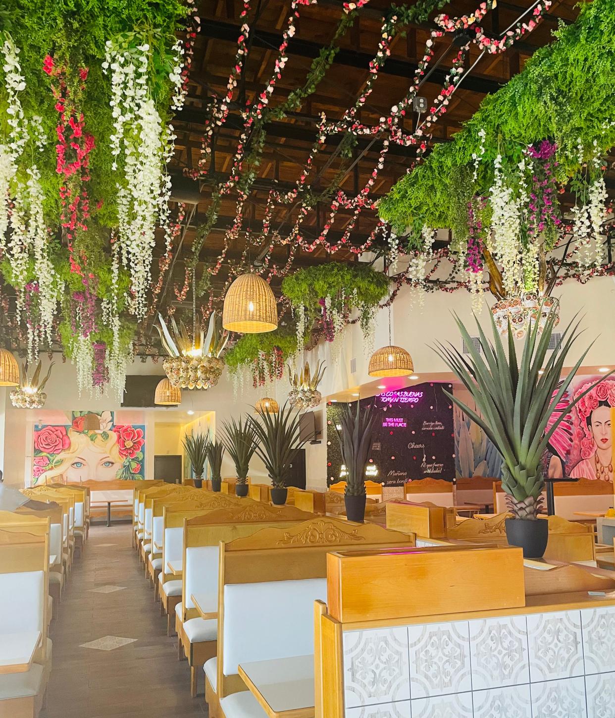 The interior of family-owned Don Eduardo Cocina Mexicana, which hopes to open by the end of October at 2665 Park St. at the intersection of King Street in Jacksonville's historic Riverside neighborhood.