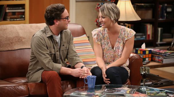 PHOTO: Kaley Cuoco and Johnny Galecki are shown in an episode of 'The Big Bang Theory.' (Monty Brinton/CBS via Getty Images, FILE)