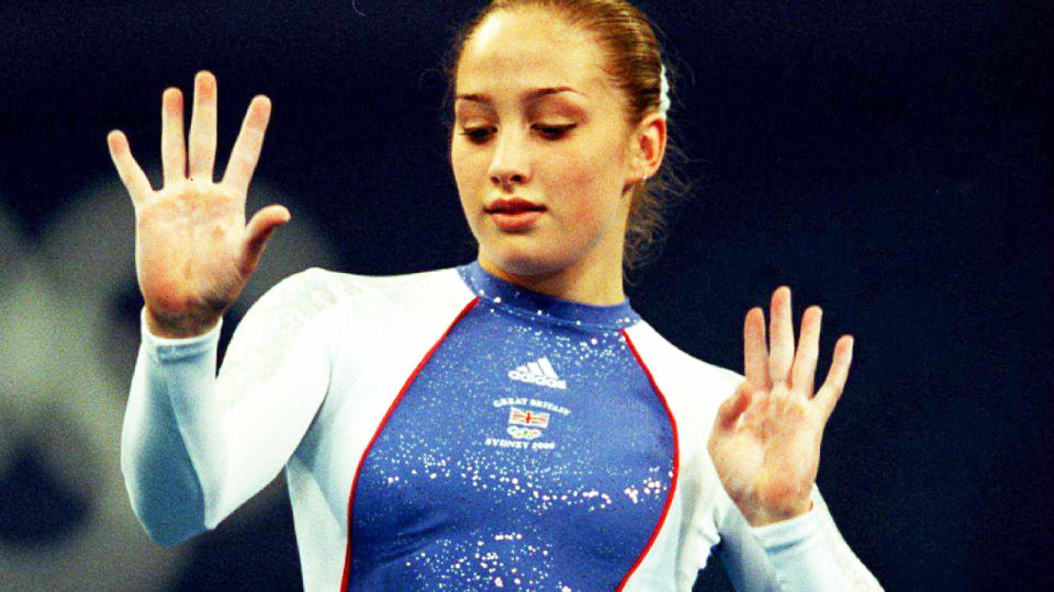 Lisa Mason, pictured here competing at the 2000 Olympics in Sydney.