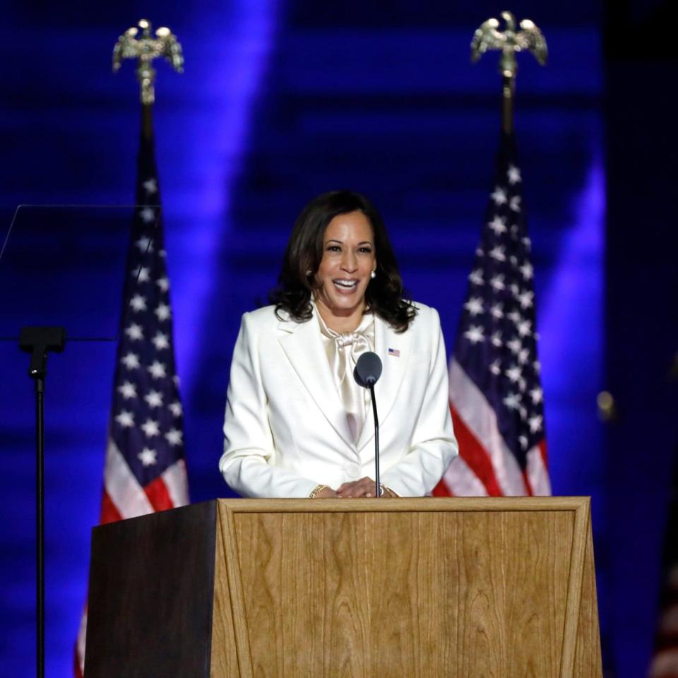 Kamal Harris - Carolyn Cole / Los Angeles Times via Getty Images