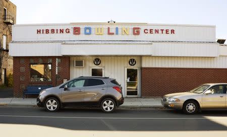 The bowling lanes in the childhood home of Bob Dylan, winner of the 2016 Nobel Prize for Literature, is seen in his hometown of Hibbing, Minnesota, U.S., October 13, 2016. REUTERS/Jack Rendulich