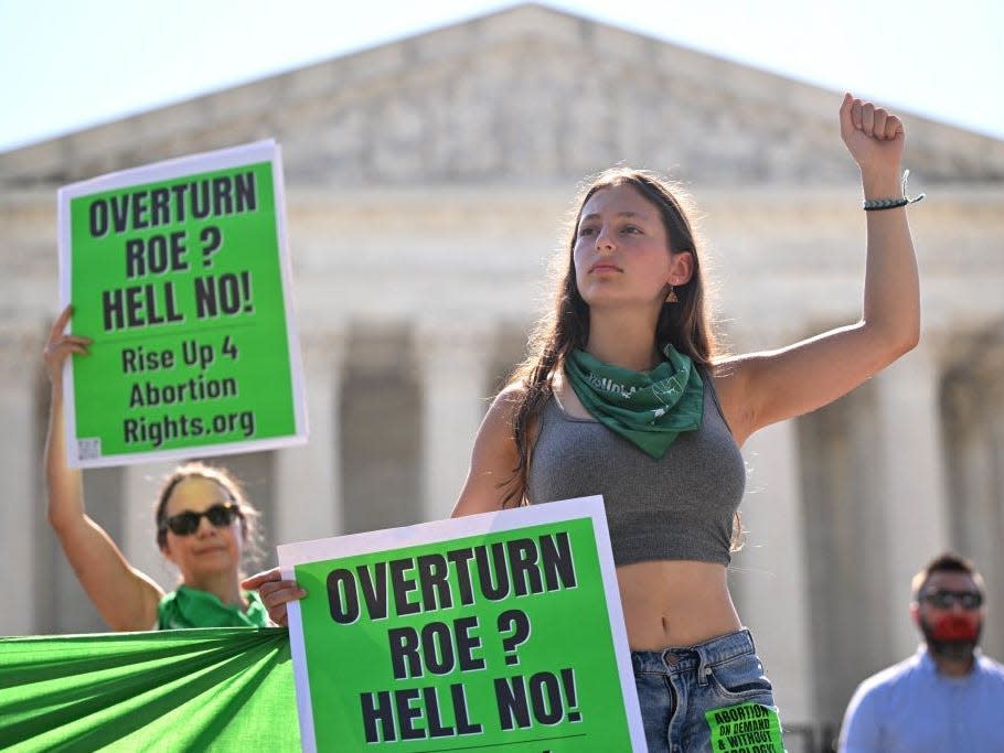 roe v wade protest