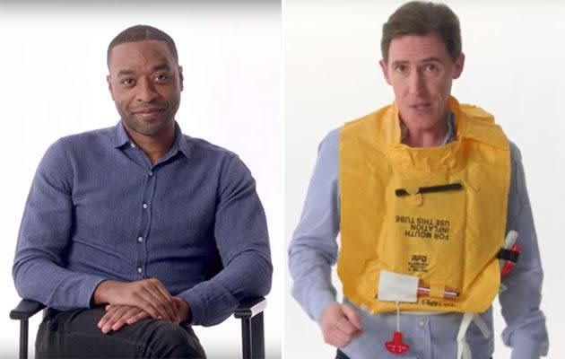 Chiwetel Ejiofor is the first of a host of stars. Photo: Youtube