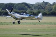 The�43,500-kilometre (27,000-mile) adventure westwards around the globe will be the first time a Spitfire will ever have circumnavigated the planet