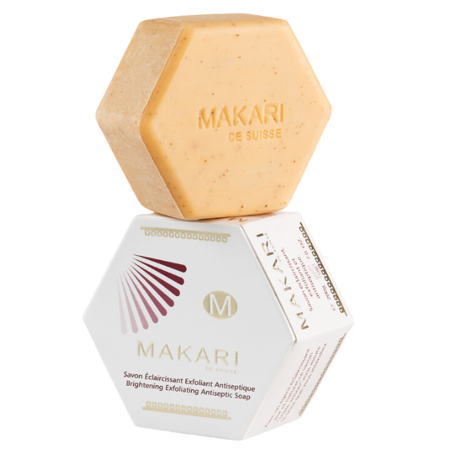 Makari de Suisse Brightening Exfoliating Soap: $17 Clears Skin in Week