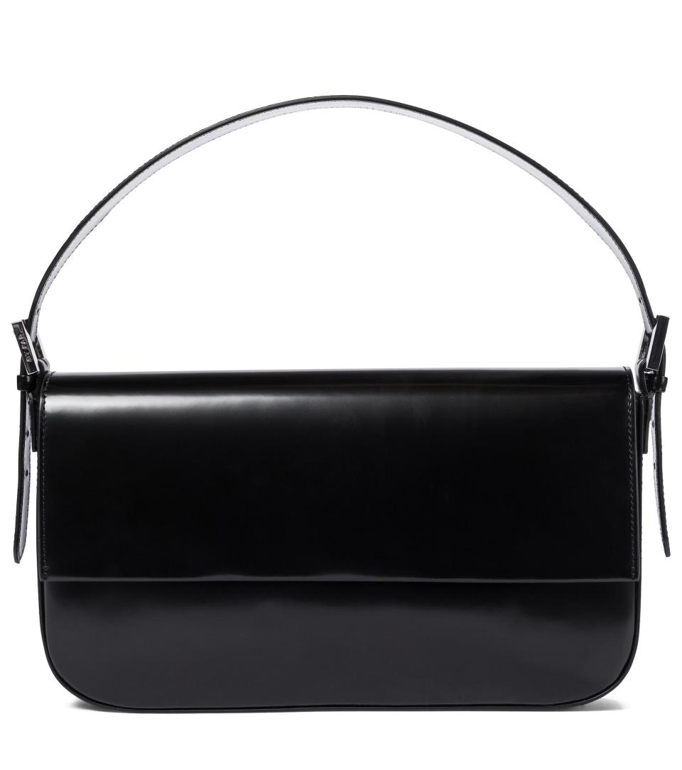 Manu leather shoulder bag