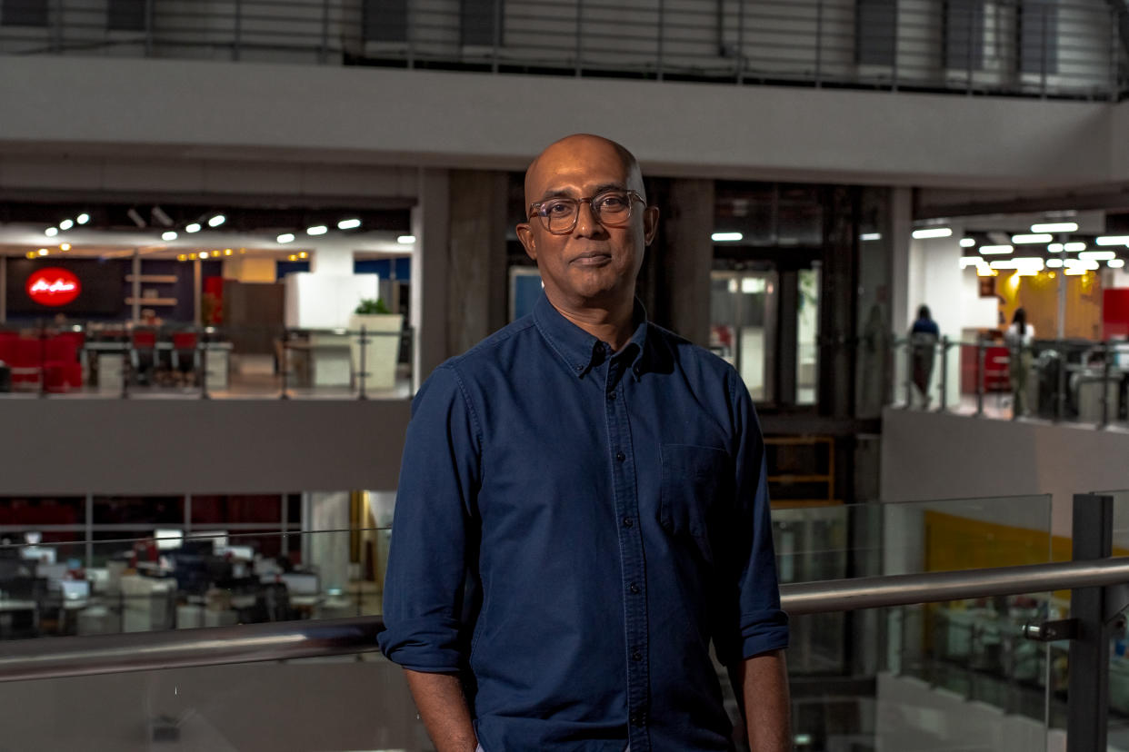 AirAsia Aviation Chief Executive Officer Bo Lingam. (Photographer: KG Krishnan/Bloomberg)