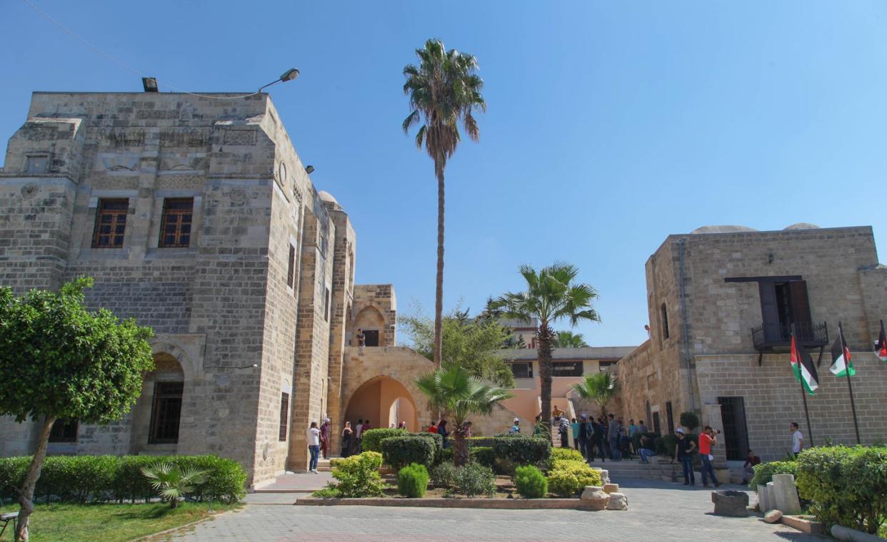 Gaza: Palacio de Qasr al Basha antes de los bombardeos de 2023 <a href="https://commons.wikimedia.org/wiki/Category:Qasr_al-Basha#/media/File:%D9%82%D8%B5%D8%B1_%D8%A7%D9%84%D8%A8%D8%A7%D8%B4%D8%A7_%D9%81%D9%8A_%D8%BA%D8%B2%D8%A9.jpg" rel="nofollow noopener" target="_blank" data-ylk="slk:Ramez Habboub/Wikimedia;elm:context_link;itc:0;sec:content-canvas" class="link ">Ramez Habboub/Wikimedia</a>, <a href="http://creativecommons.org/licenses/by-sa/4.0/" rel="nofollow noopener" target="_blank" data-ylk="slk:CC BY-SA;elm:context_link;itc:0;sec:content-canvas" class="link ">CC BY-SA</a>