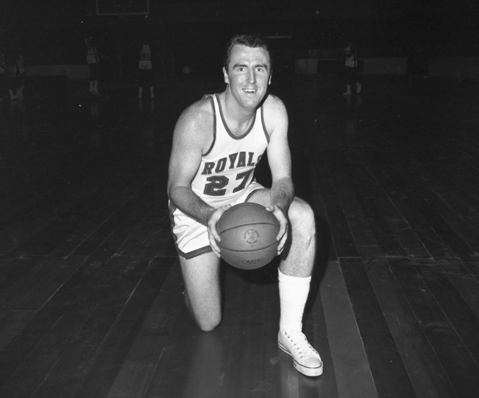 This is a 1965 file photo showing Cincinnati Royals basketball player Jack Twyman.