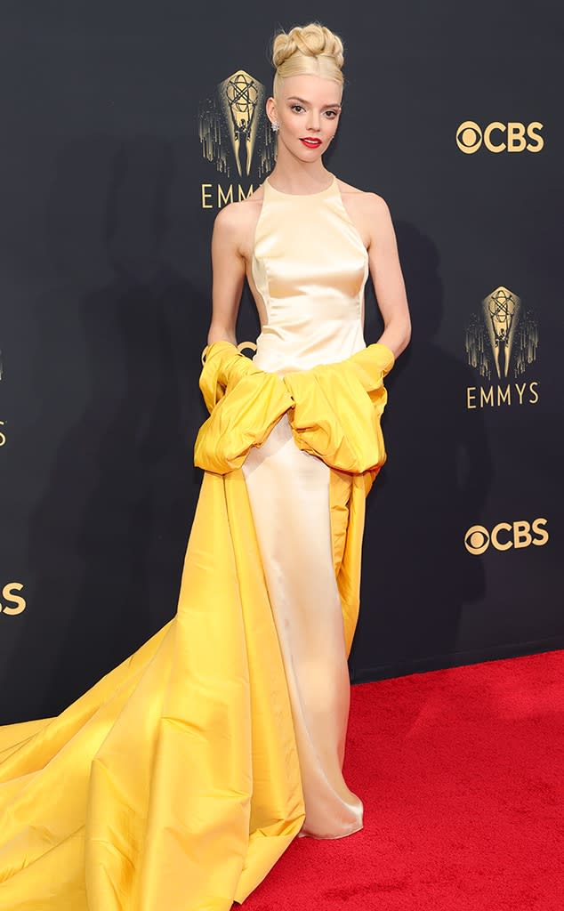 Anya Taylor-Joy, 2021 Emmys, Emmy Awards, Red Carpet Fashions, Arrivals