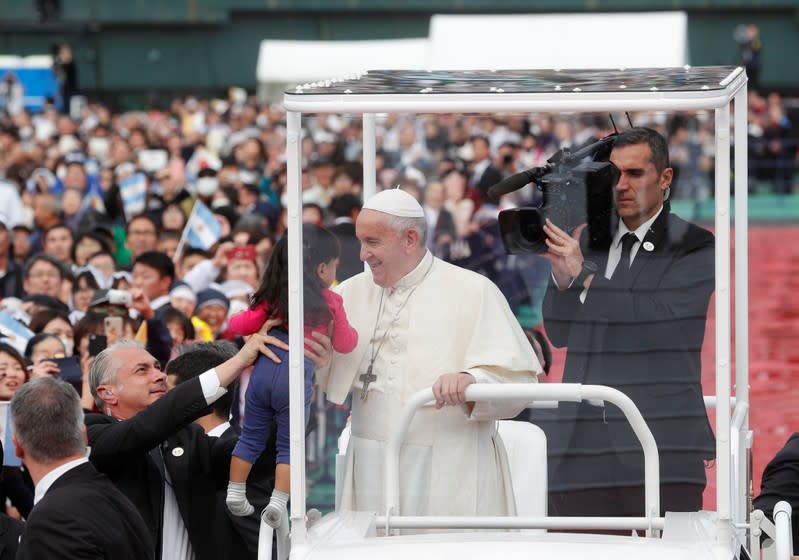 Pope Francis visits Japan