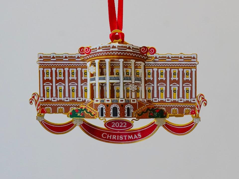 The White House Historical Association's 2022 Christmas Ornament, Tuesday, Dec 6, 2022 in Washington.