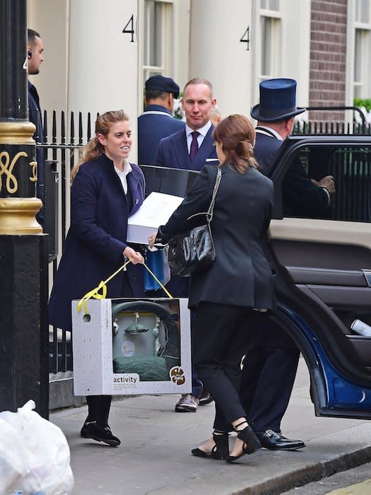 Princesses Beatrice and Eugenie spotted at baby shower ahead of