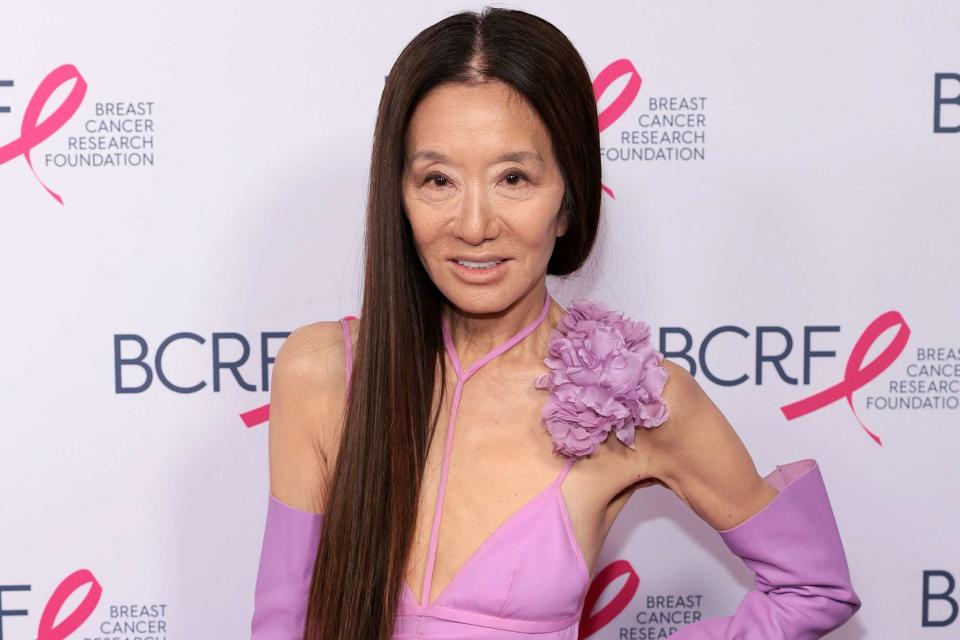 <p>Dimitrios Kambouris/Getty</p> Vera Wang talks the realities of aging, including why she hasn