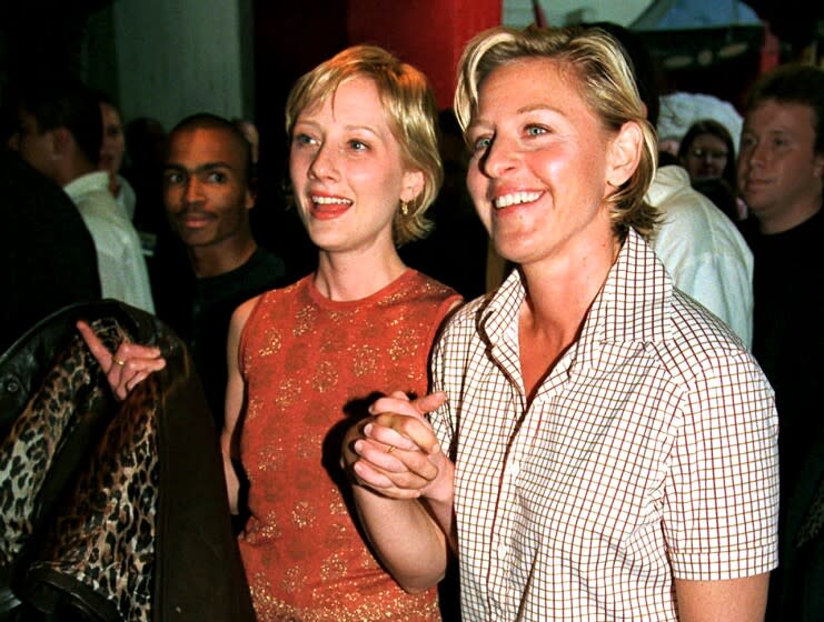 Ellen DeGeneres and Anne Heche in 1997