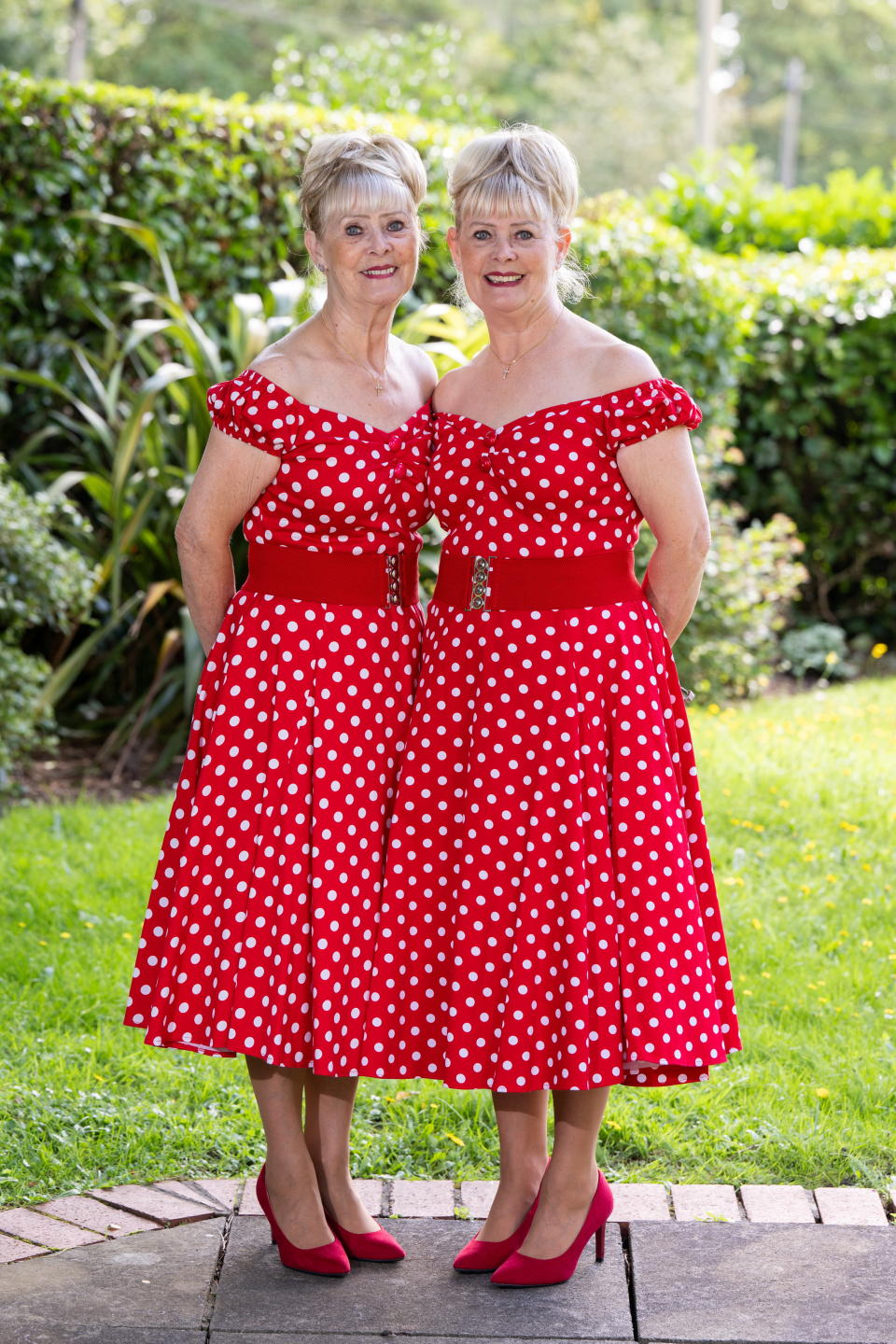 They love to wear 50s style petticoat dresses. (SWNS)