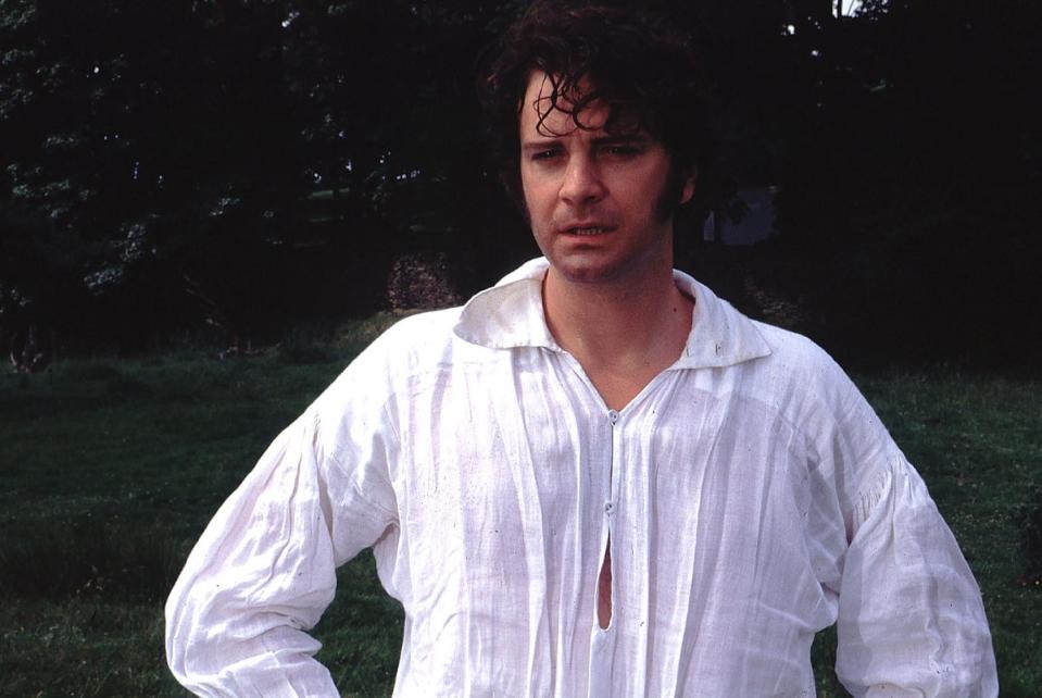 Firth played Mr Darcy in the 1995 TV adaptation of the classic novel (PUBLICITY PICTURE)