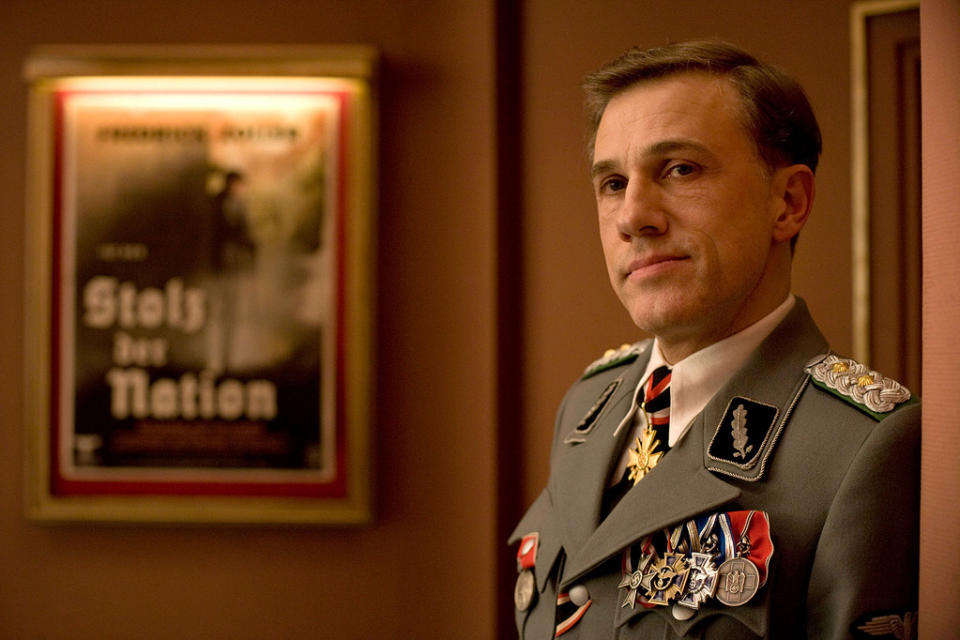 Inglourious Basterds Production Photos 2009 Weinstein Company Christoph Waltz