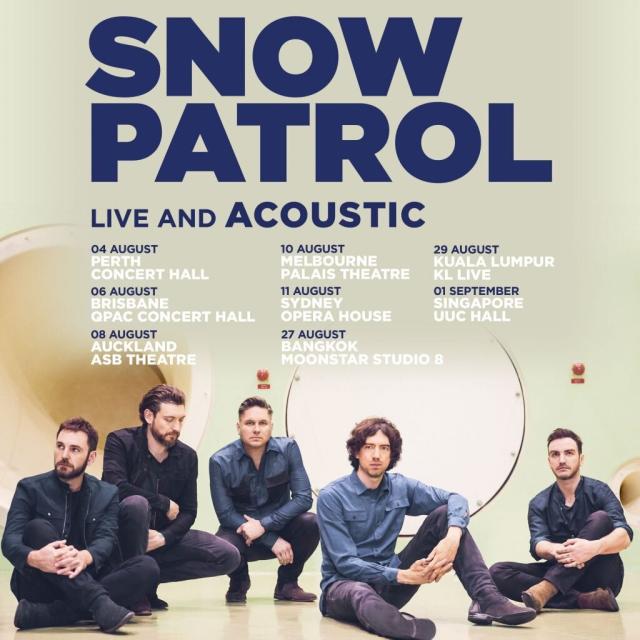 snow patrol live tour