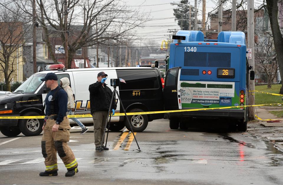 The Erie County District Attorney's Office has announced that no charges will be filed in a Dec. 21, 2021, traffic accident in which a 10-year-old boy was killed after he was hit by an Erie Metropolitan Transit Authority bus on East 26th Street at East Avenue in Erie.