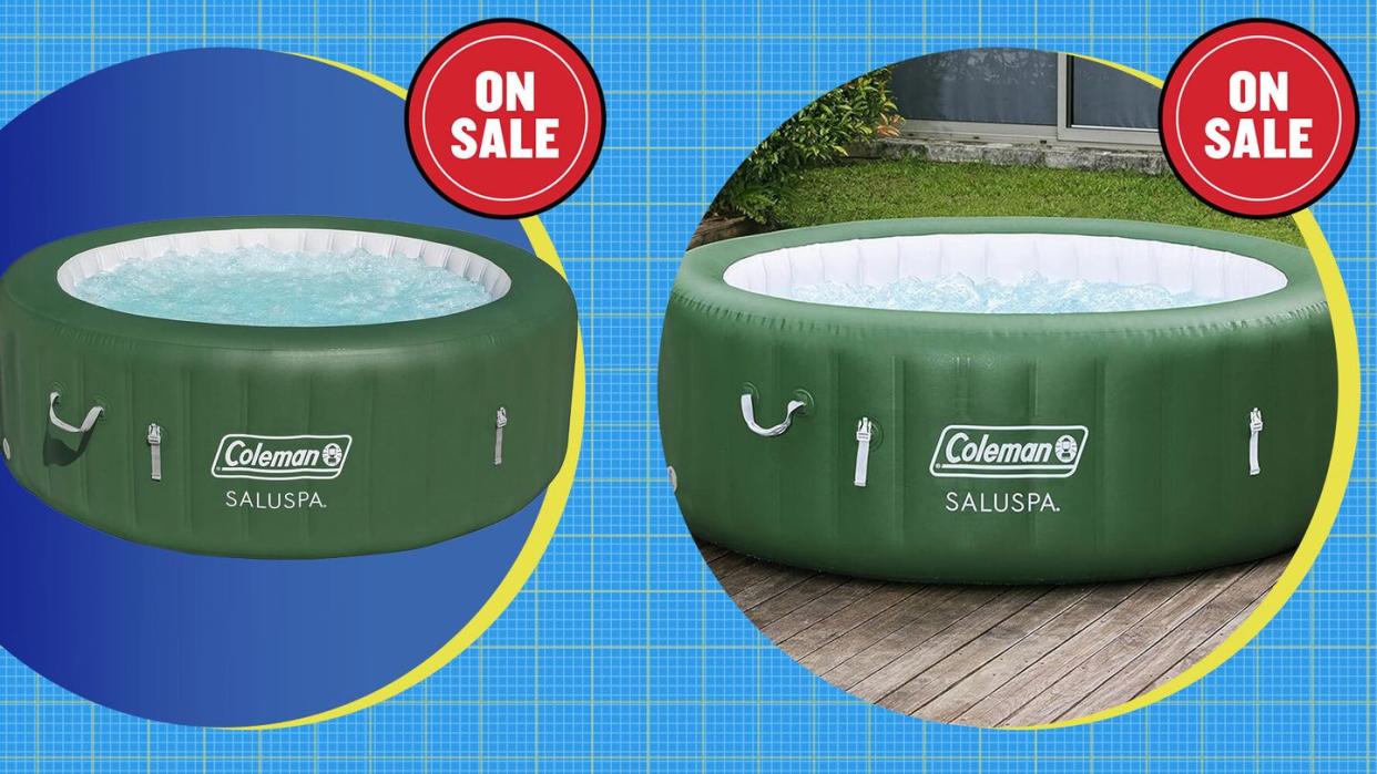 coleman hot tub sale april 2024