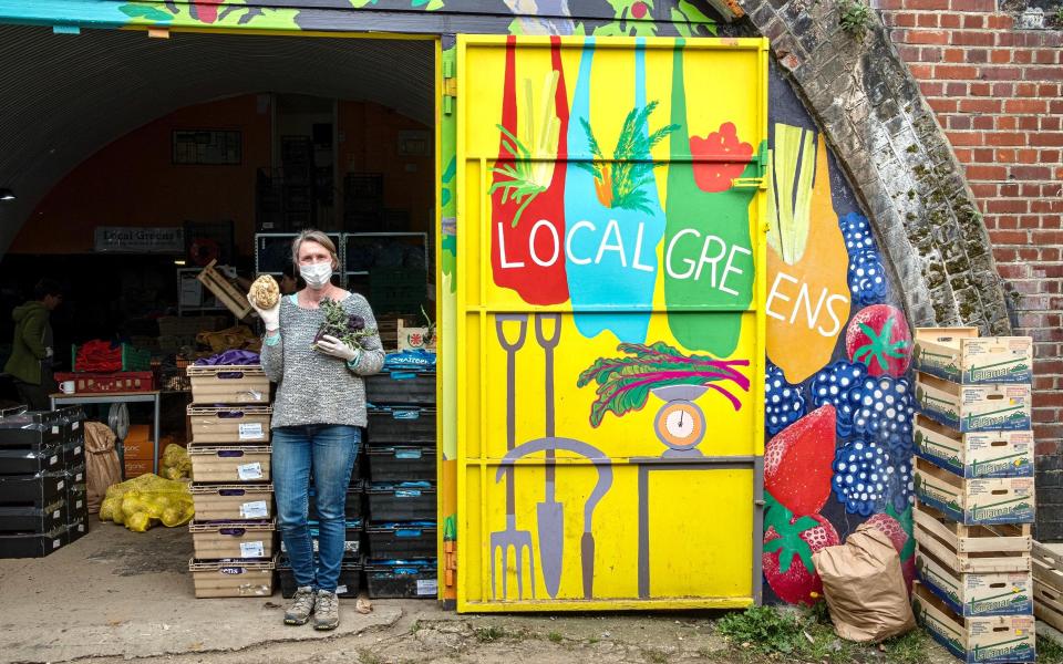 Local Greens, a partnership between growers and the community in Herne Hill, south London - Jonny Hughes