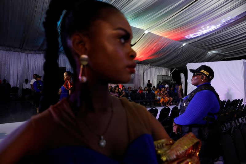 The Wider Image: Nigeria's female bouncers show their strength fighting stereotypes