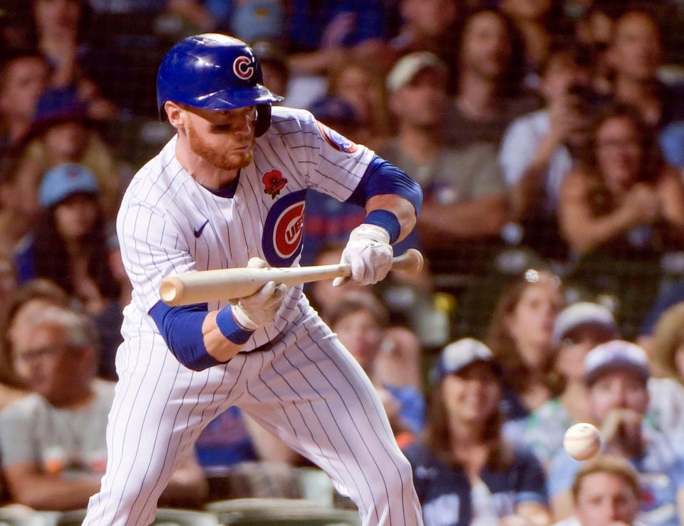 Outfielder Clint Frazier is embracing his time back in the minor leagues with the Iowa Cubs.