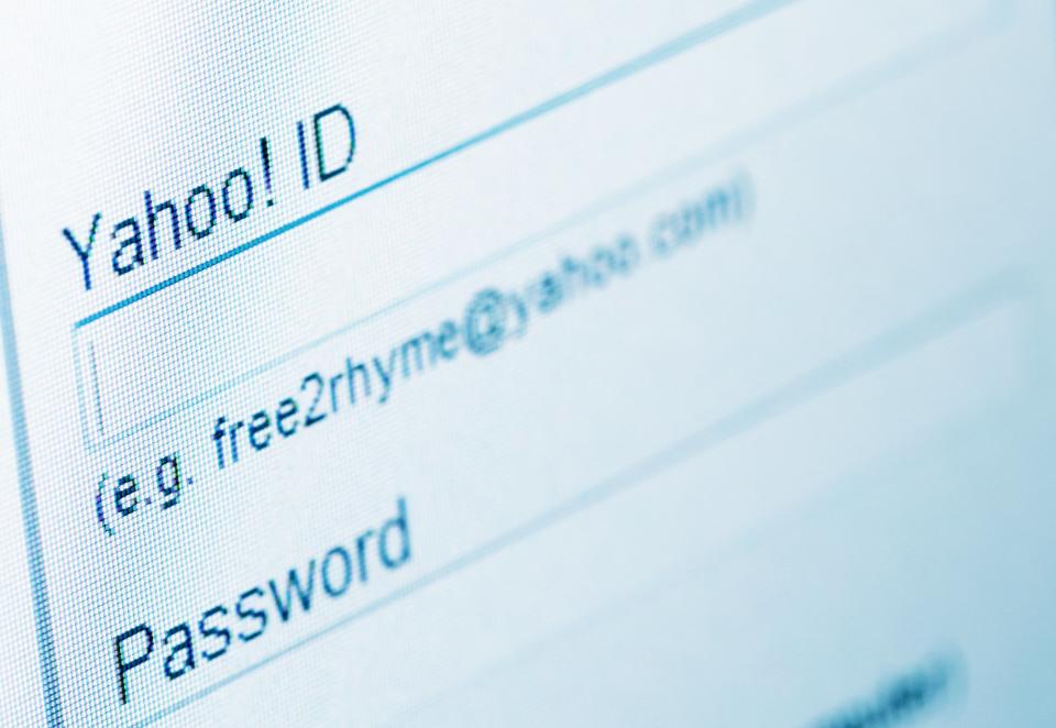 Yahoo mail sign in prompt