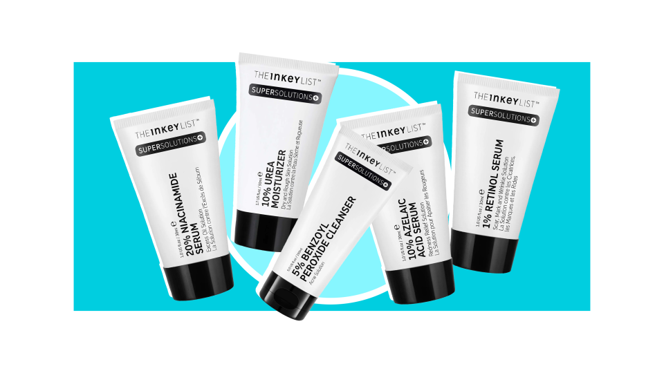 Target a myriad of skin concerns with The Inkey List Supersolutions collection.