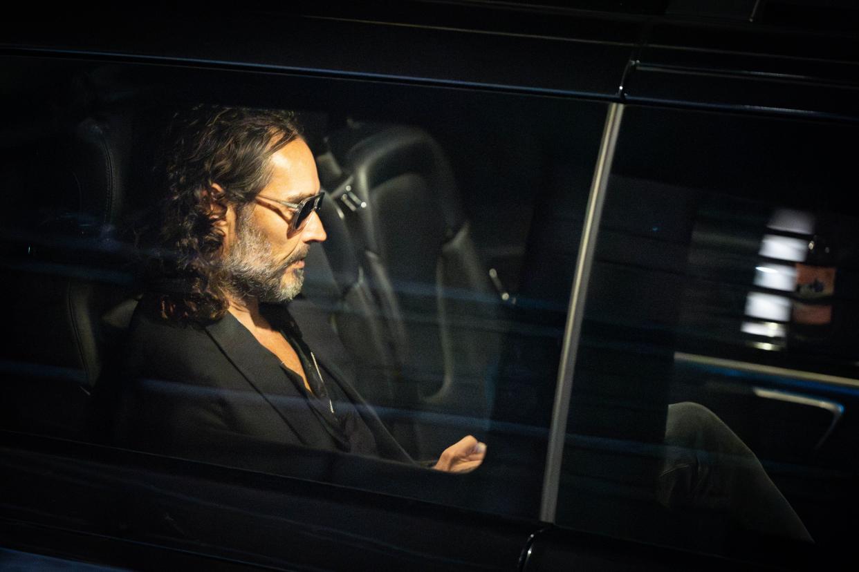 Russell Brand has denied the allegations (James Manning/PA) (PA Wire)