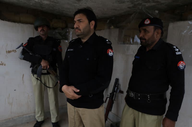 The Wider Image: Islamist militants have Pakistan's police in their crosshairs