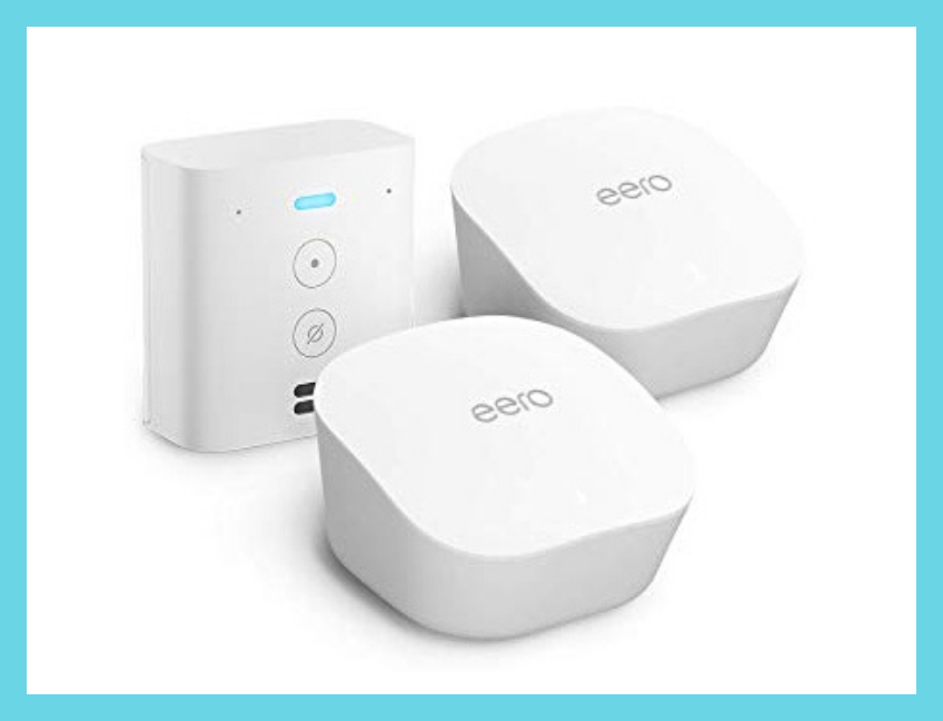 Save $46 on this two-pack and get a free Echo Flex. (Photo: eero)