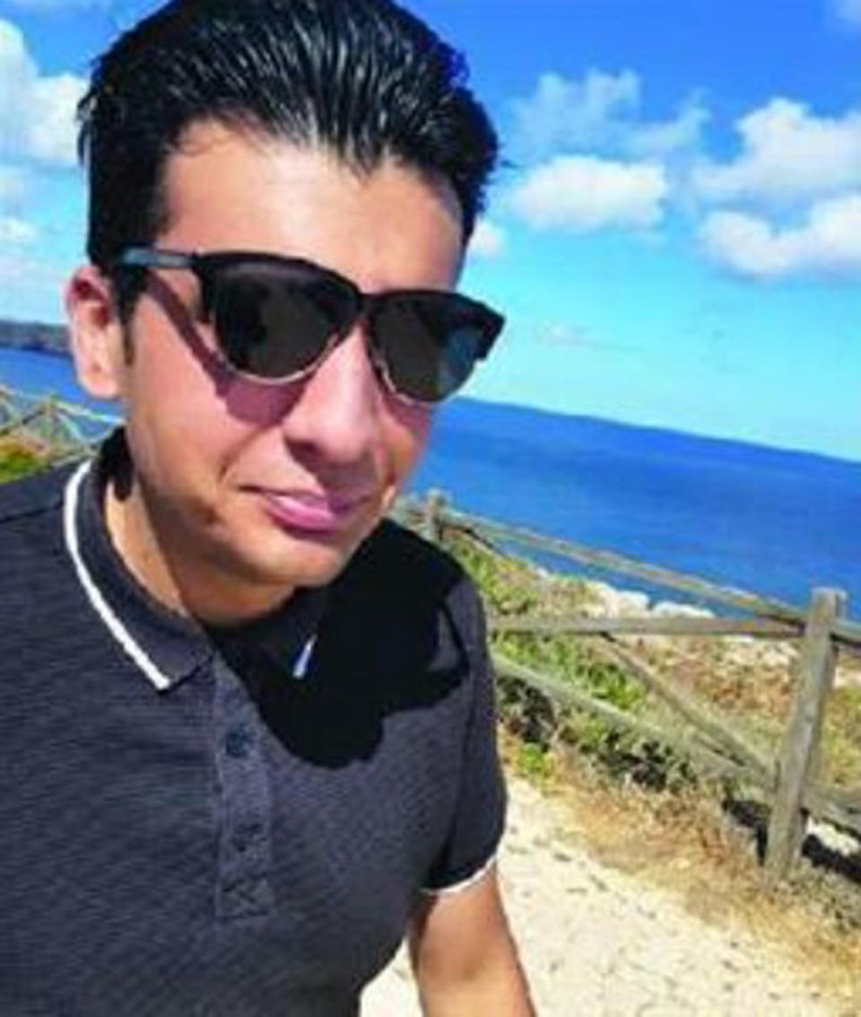 Victim Diogo Goncalves was dismembered. Source: Newsflash/Australscope 