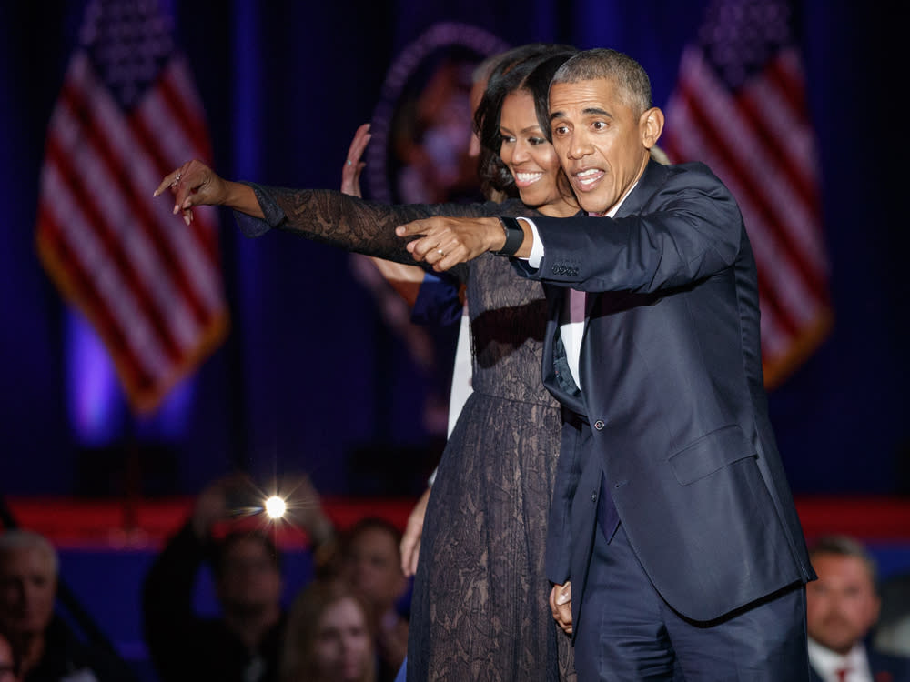 Nach fast 30 Jahren Ehe immer noch ein Traumpaar: Michelle und Barack Obama (Bild: Shutterstock.com/ John Gress Media Inc)