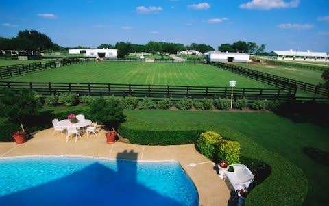 Poolside at Southfork Ranch - Credit: Holger Leue