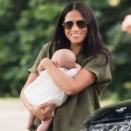 <p>Go Dada! Meghan and Archie, then 2 months, supported Harry at a charity polo match in July 2019. The outing marked not only Archie's first public outing with his famous family, but also his first public playdate with cousins <a href="https://people.com/tag/prince-george/" rel="nofollow noopener" target="_blank" data-ylk="slk:Prince George;elm:context_link;itc:0;sec:content-canvas" class="link ">Prince George</a>, <a href="https://people.com/tag/princess-charlotte" rel="nofollow noopener" target="_blank" data-ylk="slk:Princess Charlotte;elm:context_link;itc:0;sec:content-canvas" class="link ">Princess Charlotte</a> and <a href="https://people.com/tag/prince-louis" rel="nofollow noopener" target="_blank" data-ylk="slk:Prince Louis;elm:context_link;itc:0;sec:content-canvas" class="link ">Prince Louis</a>, plus aunt <a href="https://people.com/tag/kate-middleton/" rel="nofollow noopener" target="_blank" data-ylk="slk:Kate Middleton;elm:context_link;itc:0;sec:content-canvas" class="link ">Kate Middleton</a>.</p>