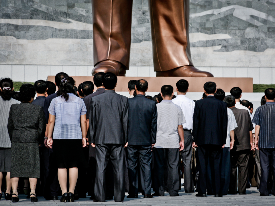 Munsudae Grand Monument Pyongyang North Korea