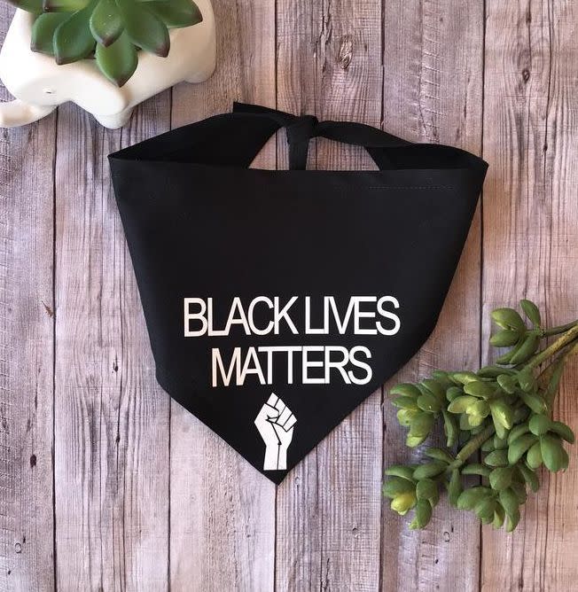 BLM Dog Bandana